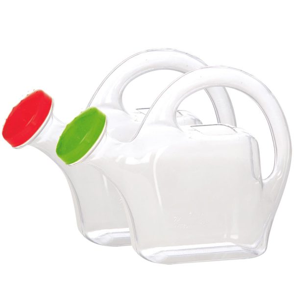 Regadera Transparente 0,5 lt c/u