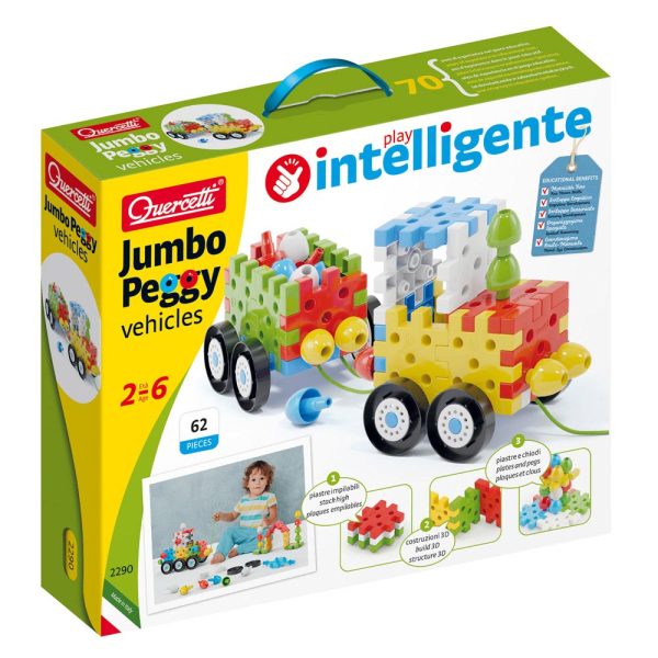 Construcción Jumbo Vehículos 62 pz