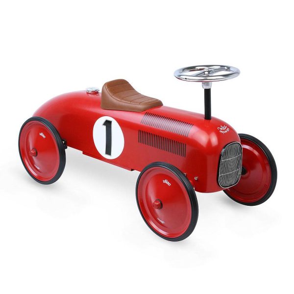 Rodado Auto Metal Rojo