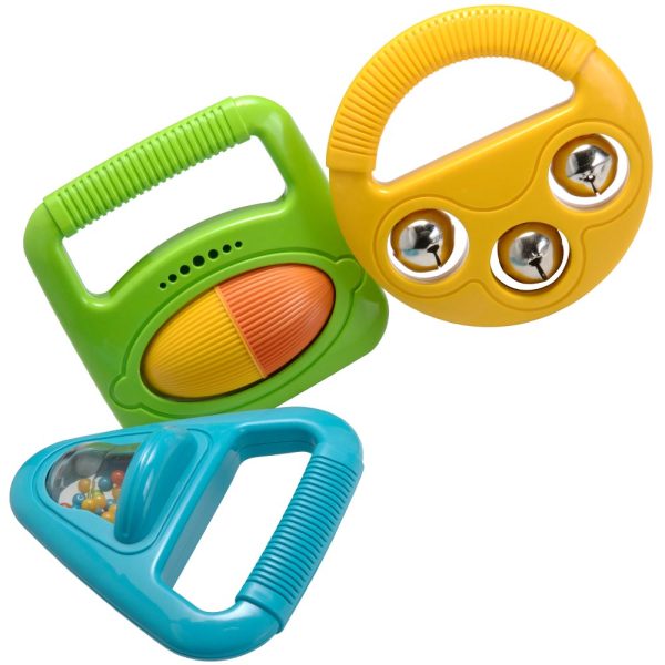 Sonajero Shake Jingle & Roll 3 pz